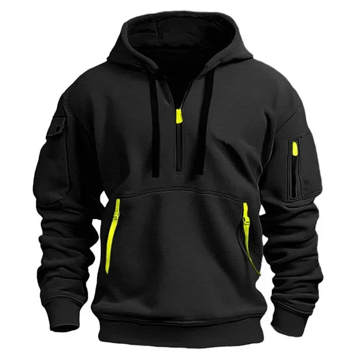 Freddy - Sportliche Herren Hoodies Mit Half Zip
