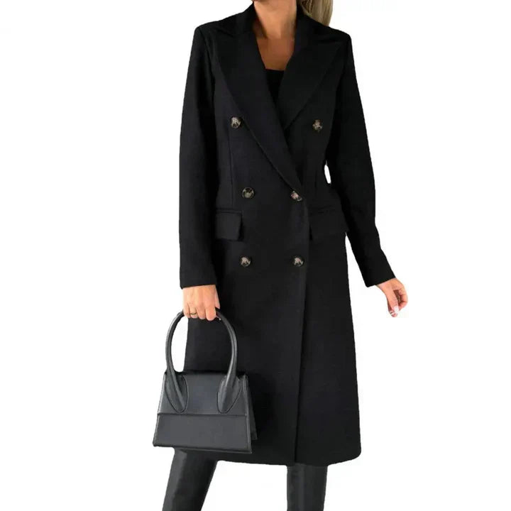 Margo - Damen Wintermantel Mit Revers