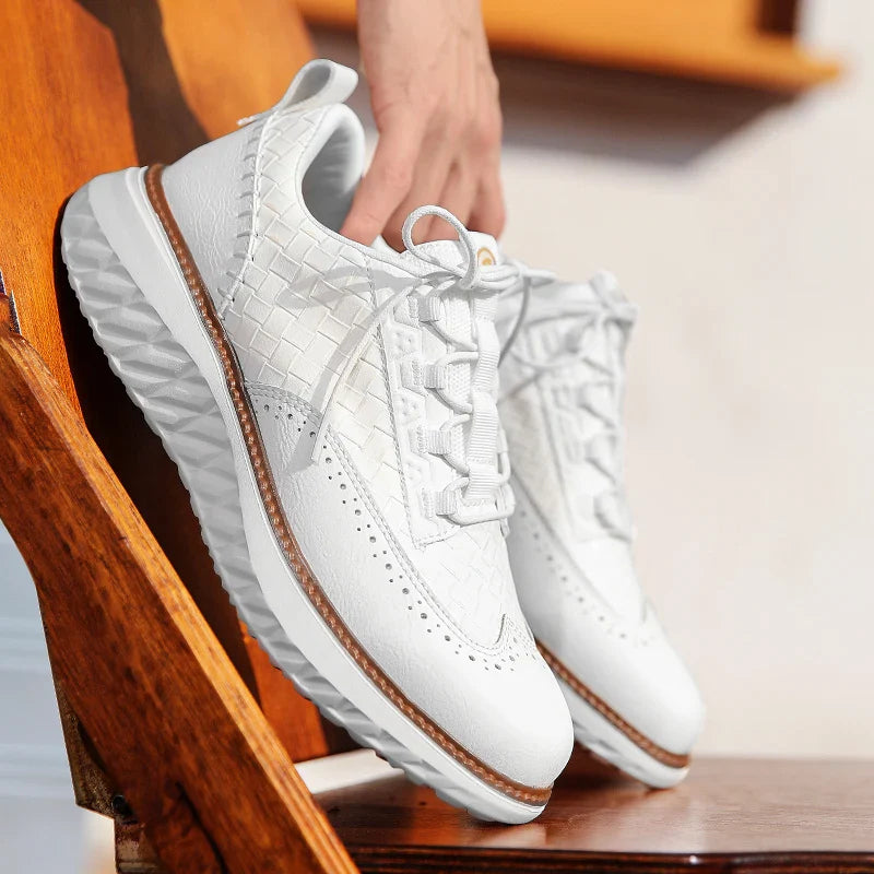 Achim - Herren Schnürsneaker Leichte Schuhe mit weicher Oberfläche