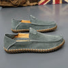Herren Slipper aus Wildleder - Bequeme Freizeitschuhe zum Hineinschlüpfen