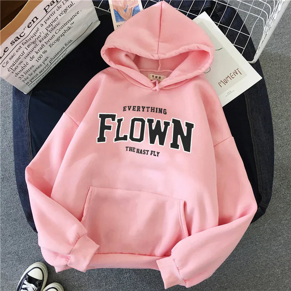 Destinee - lässige hoodies mit print für damen