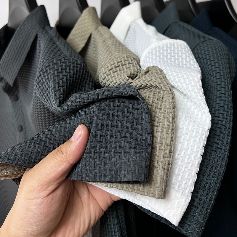 Leonard - Hochwertiges Seidenpoloshirt