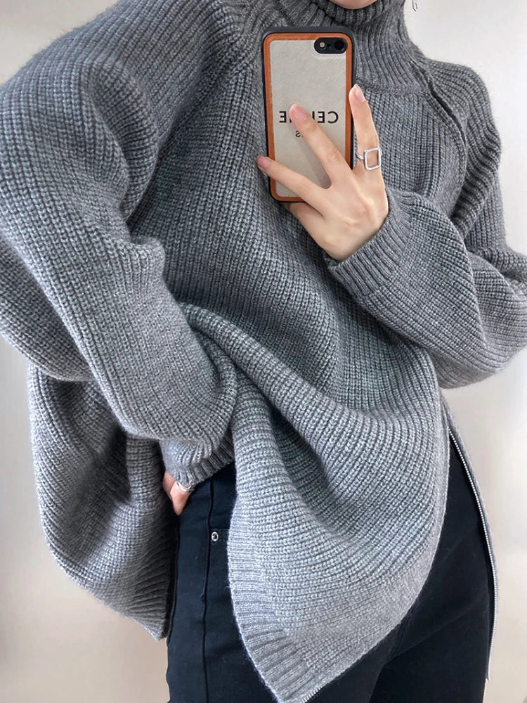 Dana - Klassischer Gestreifter Retropullover