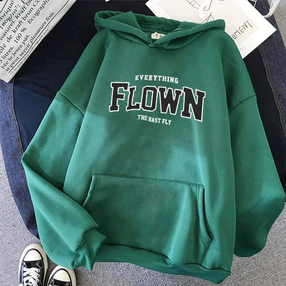 Destinee - lässige hoodies mit print für damen