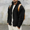 Kaiden - Herren fleecejacke mit kapuziner