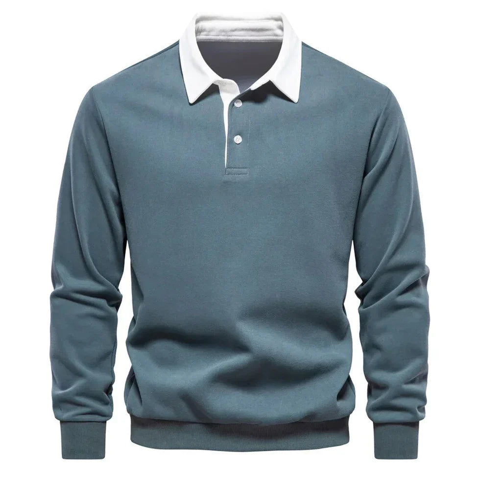 Anderson - Langarmshirt mit kragen