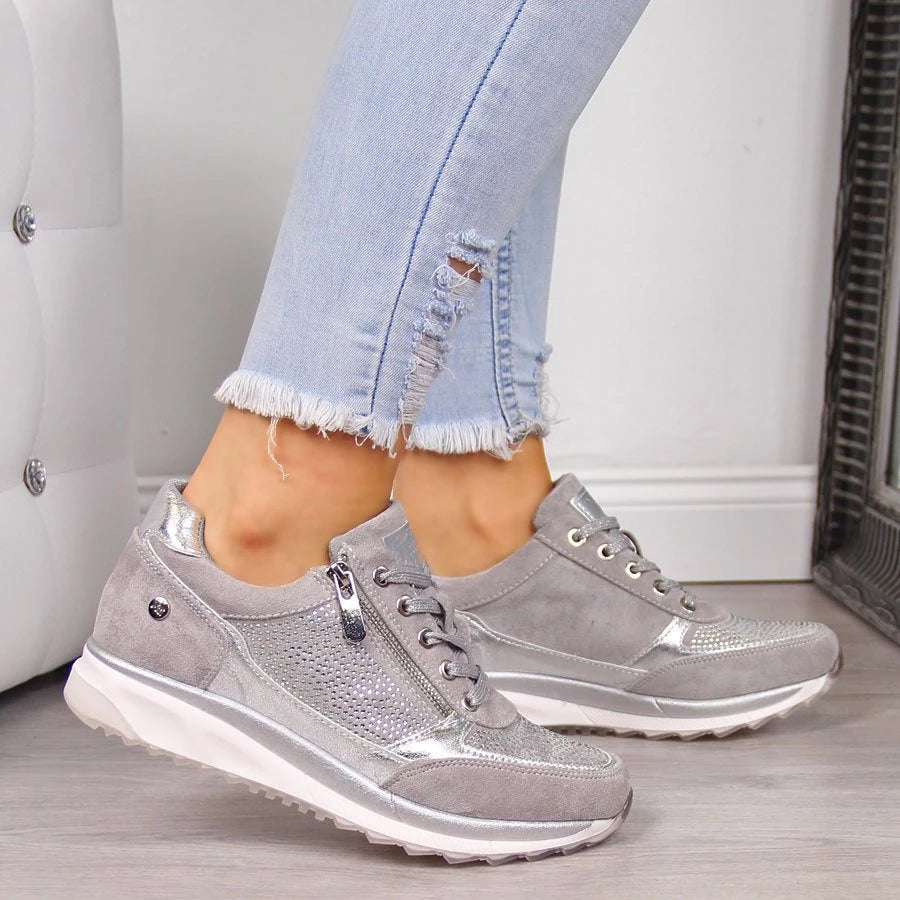 Ursel - Orthopädische Sneakers mit Reißverschluss