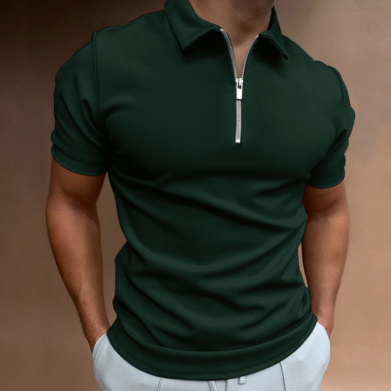 PoloFlex - Stilvolles Reißverschluss-Poloshirt
