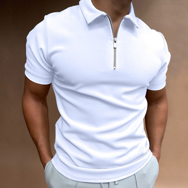PoloFlex - Stilvolles Reißverschluss-Poloshirt