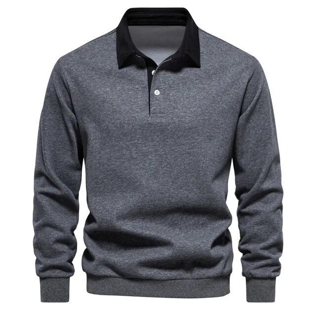 Anderson - Langarmshirt mit kragen