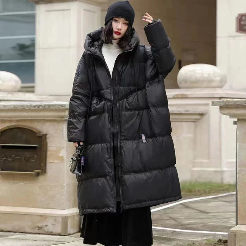 Micah - Lange gefütterte jacke für damen