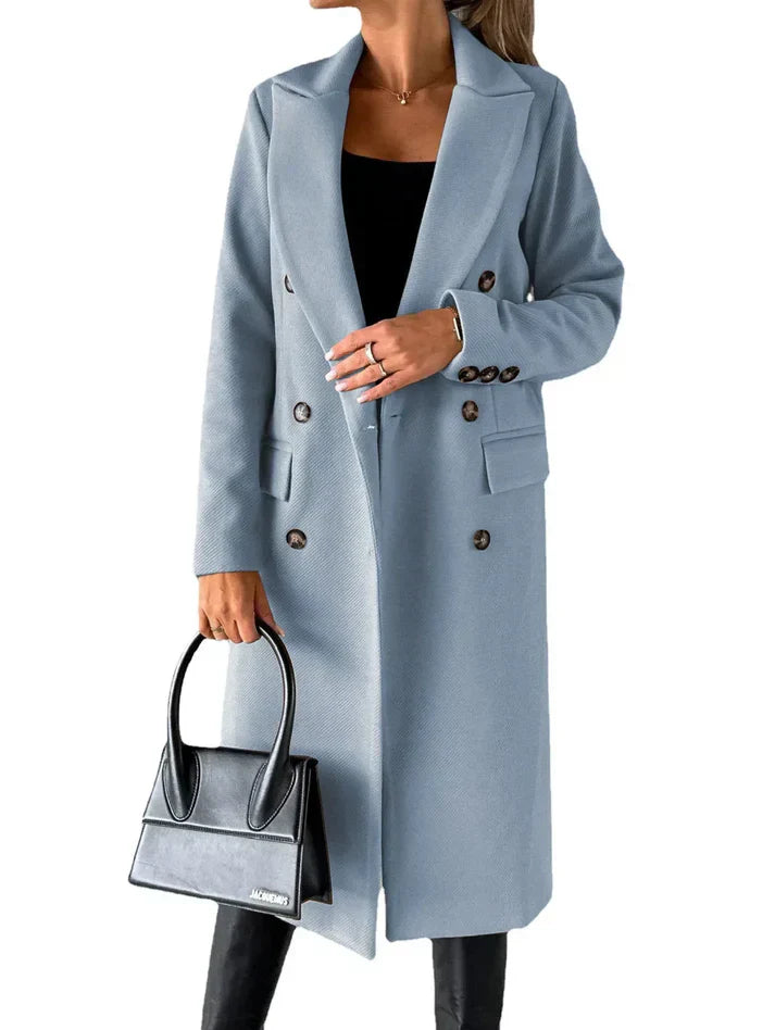 Tessa - Eleganter Langer Mantel
