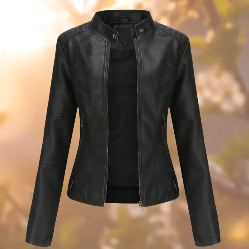 Schlanke Bikerjacke für Damen