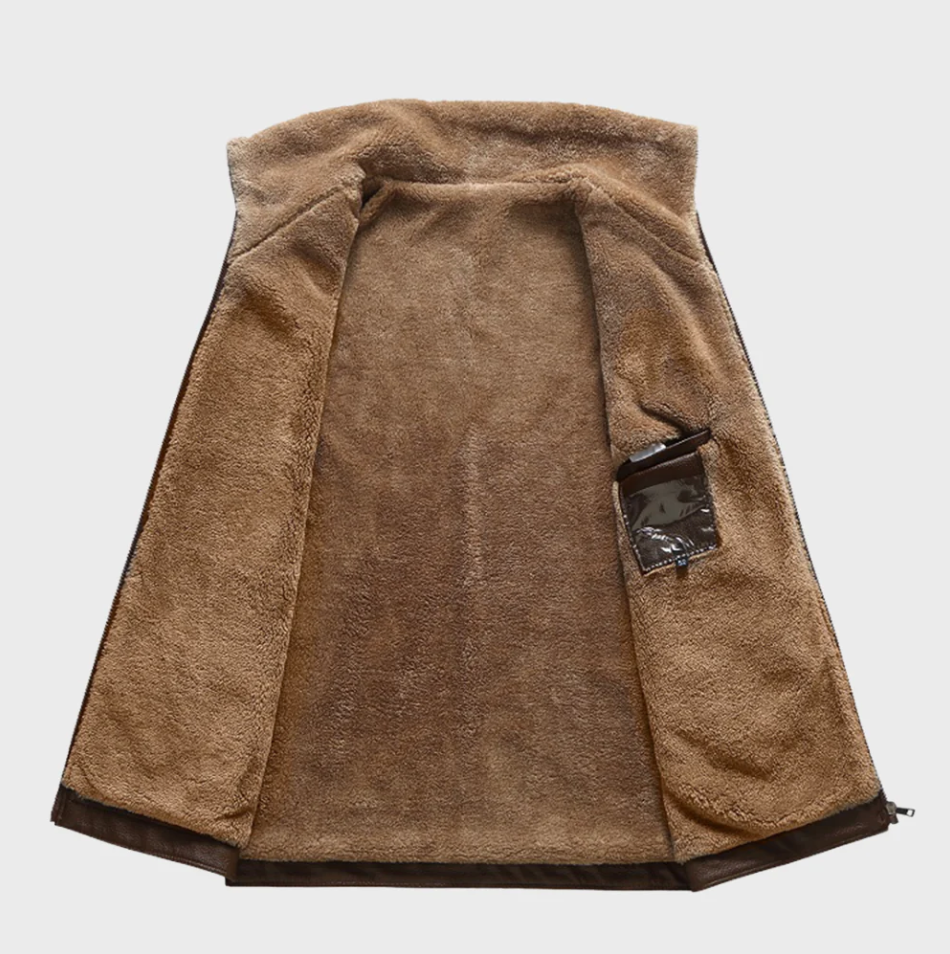 Leandro - Warme winterjacke für herren