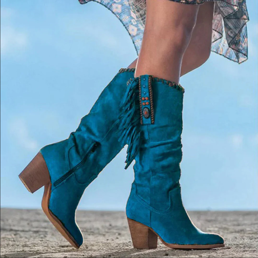 Barbara - Stilvolle Westernstiefeletten