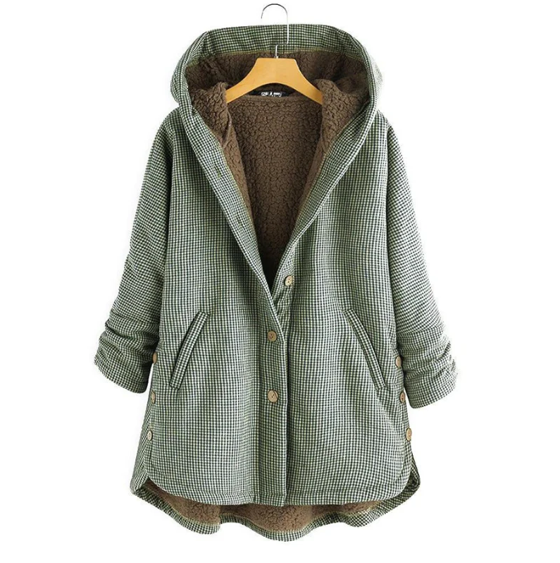 Irene - Moderne kurzjacke mit luxuriösem kragen