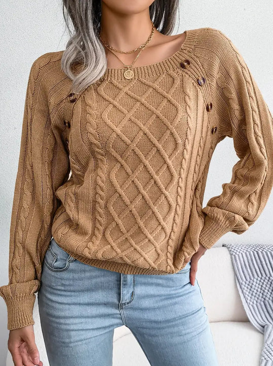 Opal - Sexy und modischer strickpullover für damen