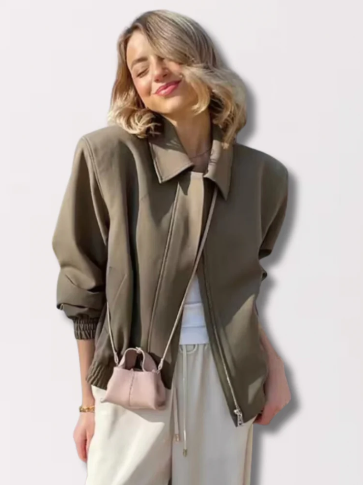 Jillian - Warm wattierte damenjacke mit kapuze
