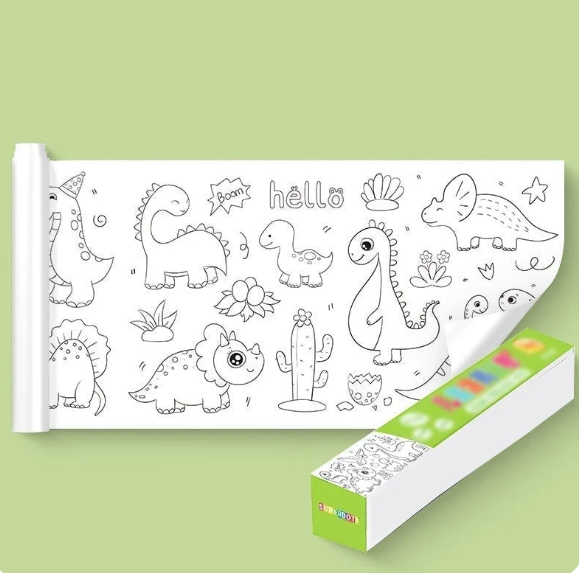 DrawFun - Kreative Zeichnungsrolle für endlosen Spaß