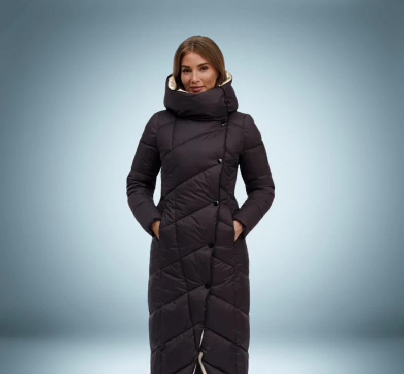 Fiona - Exklusiver Parka Mit Knopfverschluss