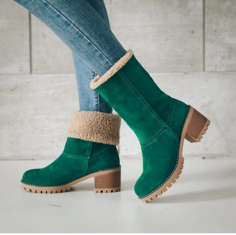 Karsyn - Warme Winterstiefel Aus Wildleder In Verschiedenen Designs