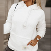 Estelle - Gemütlicher Plüsch Hoodie-Pullover