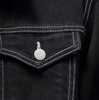 Scott - Winter-jeansjacke mit knöpfen für herren