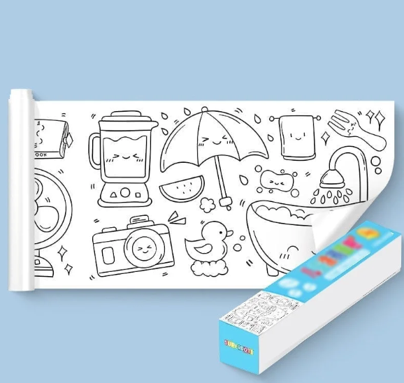 DrawFun - Kreative Zeichnungsrolle für endlosen Spaß