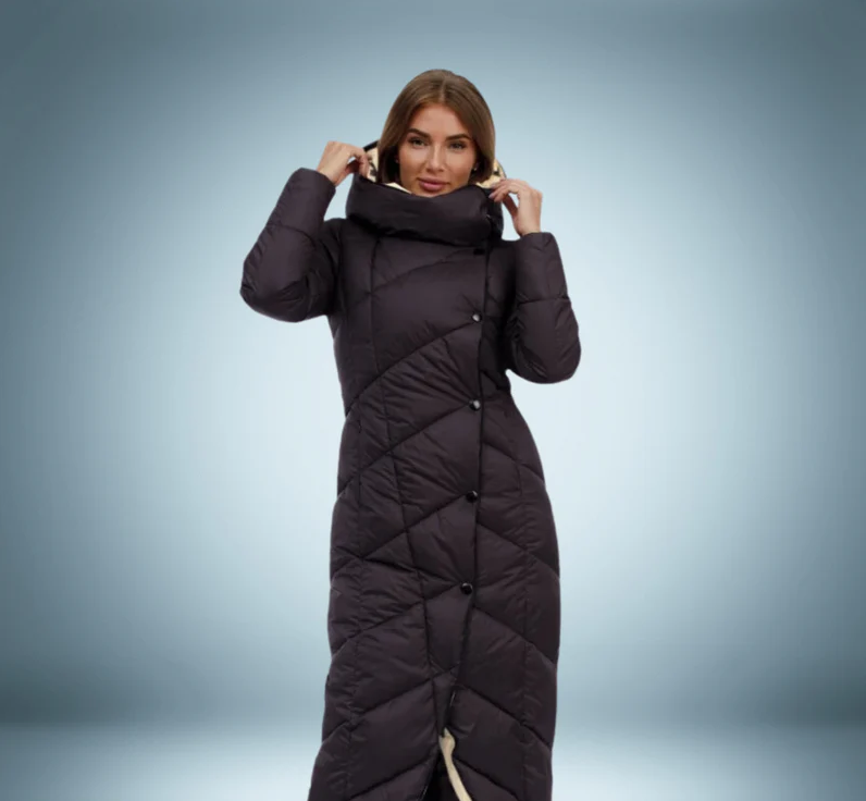 Fiona - Exklusiver Parka Mit Knopfverschluss