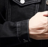 Scott - Winter-jeansjacke mit knöpfen für herren