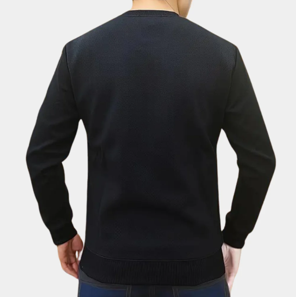 Harrison – Bequemes herren-sweatshirt mit rundhalsausschnitt