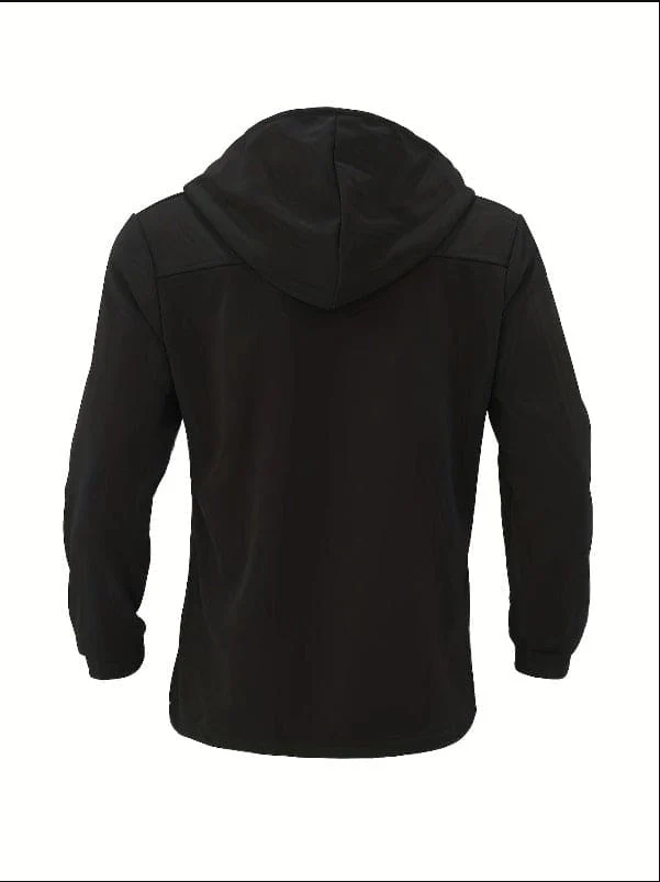 Brandon - Kurze jacke mit kapuze und langen armeln