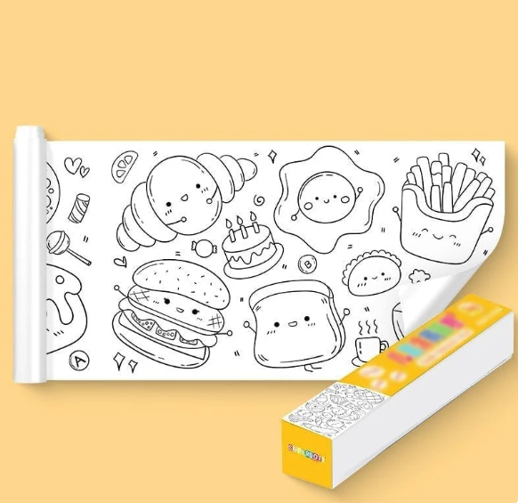 DrawFun - Kreative Zeichnungsrolle für endlosen Spaß