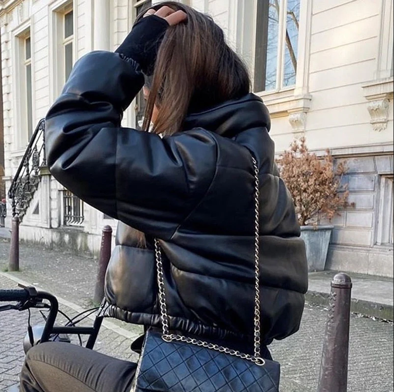 Diana - Kurze bomberjacke mit reißverschluss und rippbündchen