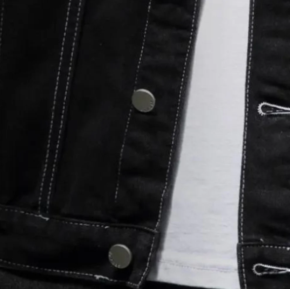 Scott - Winter-jeansjacke mit knöpfen für herren