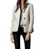 Eleonora – die elegante, schmale jacke aus seiden-baumwolle