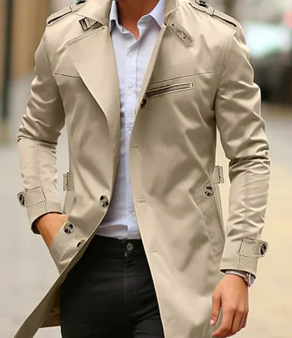 Bruce - Eleganter Und Funktionaler Trenchcoat Must-Have