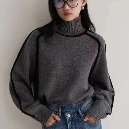 Rochelle - Pullover mit rollkragen