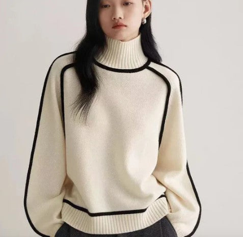 Rochelle - Pullover mit rollkragen