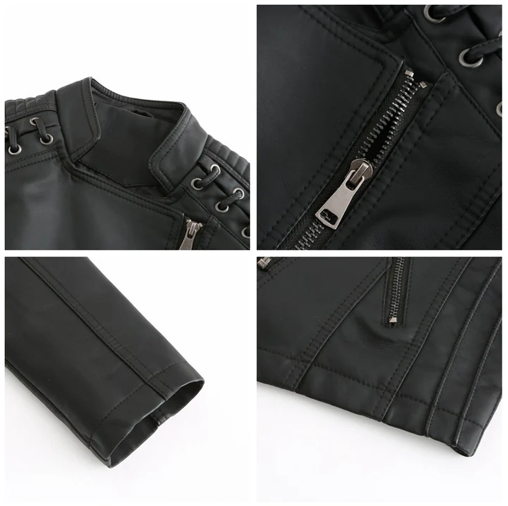 Odette - stylische Lederjacke