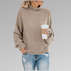 Celia - Klassischer Strickpullover Mit Kragen