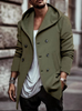 Brandon - Kurze jacke mit kapuze und langen armeln
