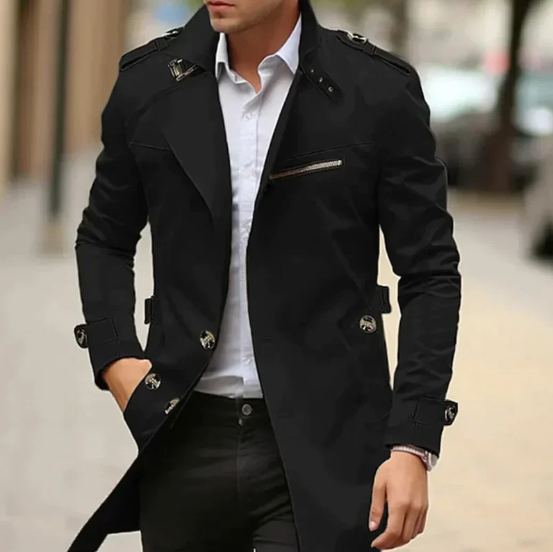 Bruce - Eleganter Und Funktionaler Trenchcoat Must-Have