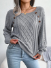 Opal - Sexy und modischer strickpullover für damen