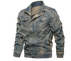 Fabian - Herren-jeansjacke mit stehkragen