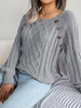 Opal - Sexy und modischer strickpullover für damen