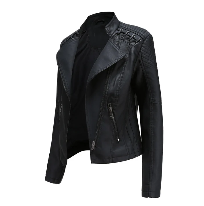 Odette - stylische Lederjacke