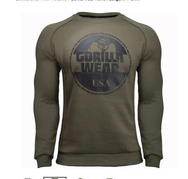 Leonard - Gorilla wear herren-Langarm-t-shirt