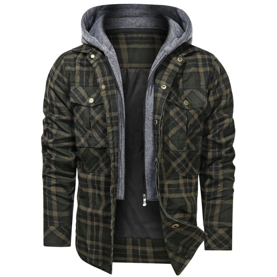 Barry - Karierte herrenjacke