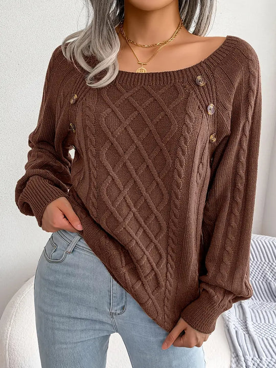 Opal - Sexy und modischer strickpullover für damen